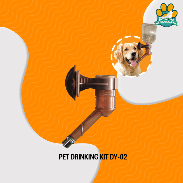 Pet Drinking Kit DY-2W Kepala Botol Minum Hewan Gantung