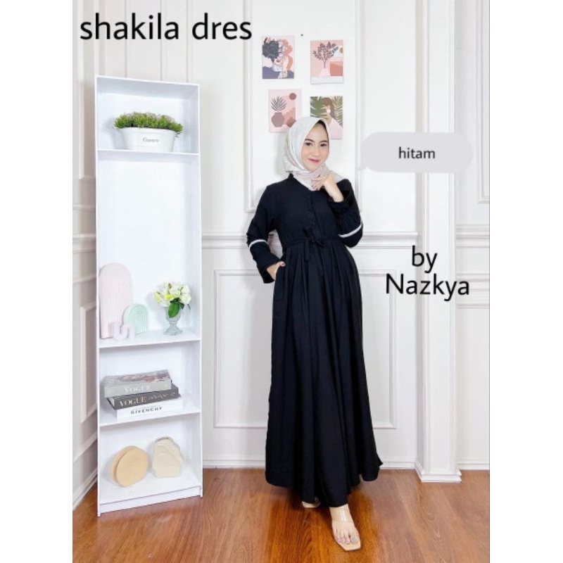 Syakila dress ori Nazkya
