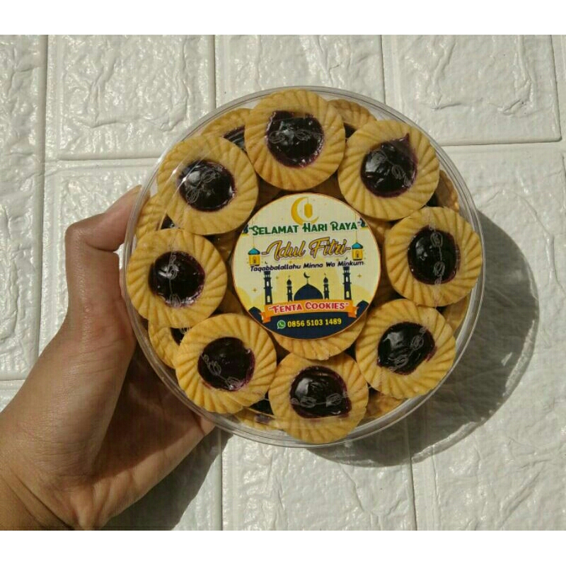 

KUE KERING HOMEMADE || BLUEBERRY COOKIES