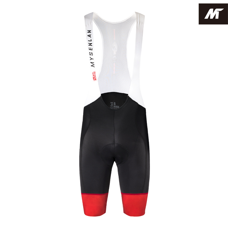 Men Infinite  White Black Mysenlan Cycling Bib