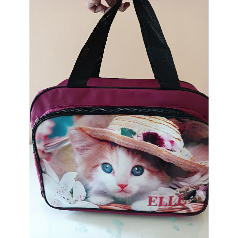 PROMO COD Tas Travel Bag wanita  Tas Pakaian mudik Tas baju elle 01