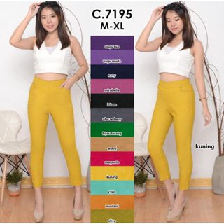 MBO CELANA PANJANG KATUN STRETCH PREMIUM IMPORT 7195 WANITA