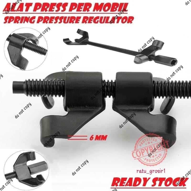 Treker Per Keong Coil Spring Mobil Compressor Pegas Kejut Clamp Tahan Shock Shockbreaker Per Ball Joint Puller