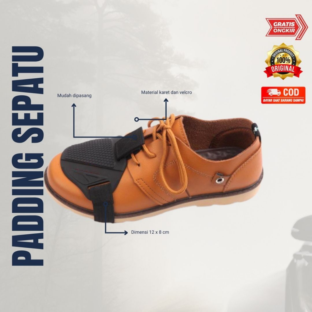 Pelindung Padding Sepatu Motorcross Shift Pad - Protektor Pad Motor