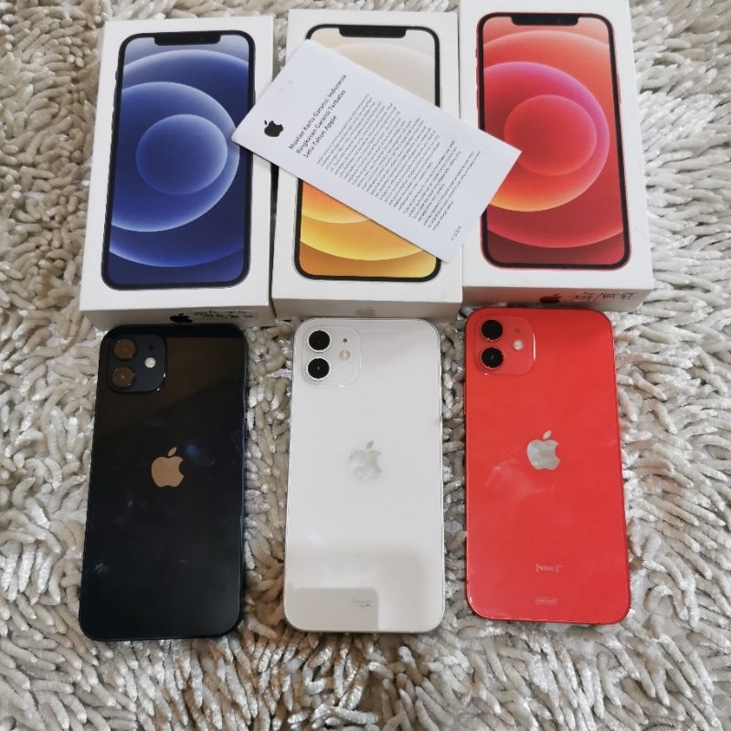 iPhone 12 64GB 128GB resmi iBox indonesia Fulset Garansi Resmi