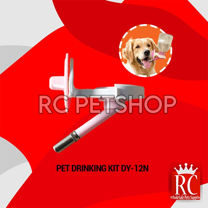 Pet Drinking Kit DY-2W Kepala Botol Minum Hewan Gantung