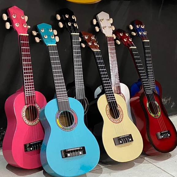 Ukulele AKUSTIK paket hemat FULL BONUS
