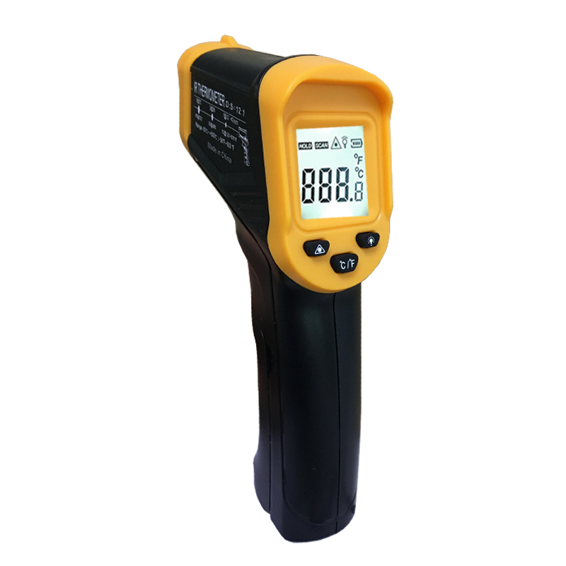 Infrared Thermometer Industrial LCD Backlight -50℃~500℃ Soonda A50