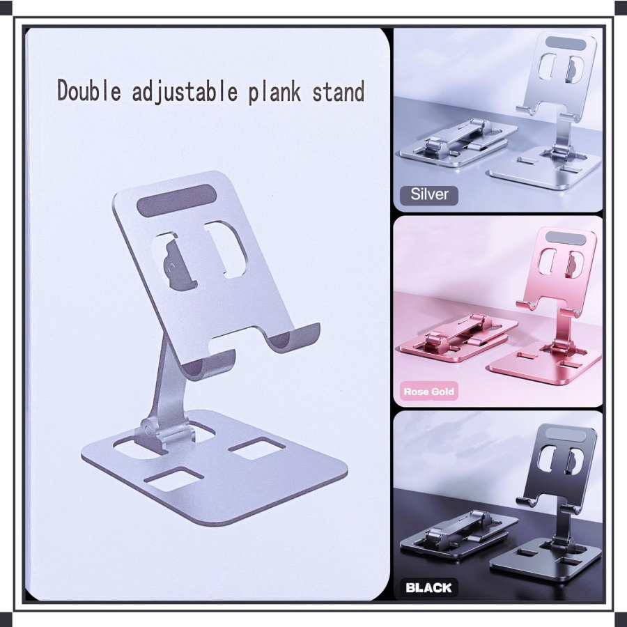 Holder Stand HD-65 metal Full stailnless DUDUKAN HP UNIVERSAL MATERIAL PREMIUM BY.SULTAN