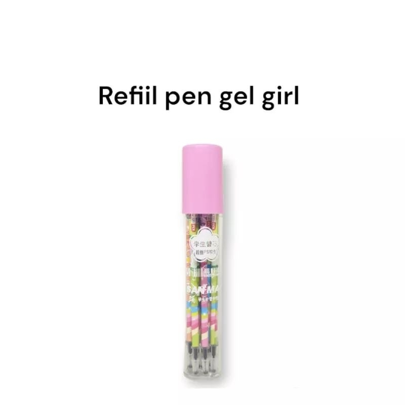 

REFILL PEN GEL KARAKTER KUDA PONY GIRL REFIL PULPEN GEL TABUNG