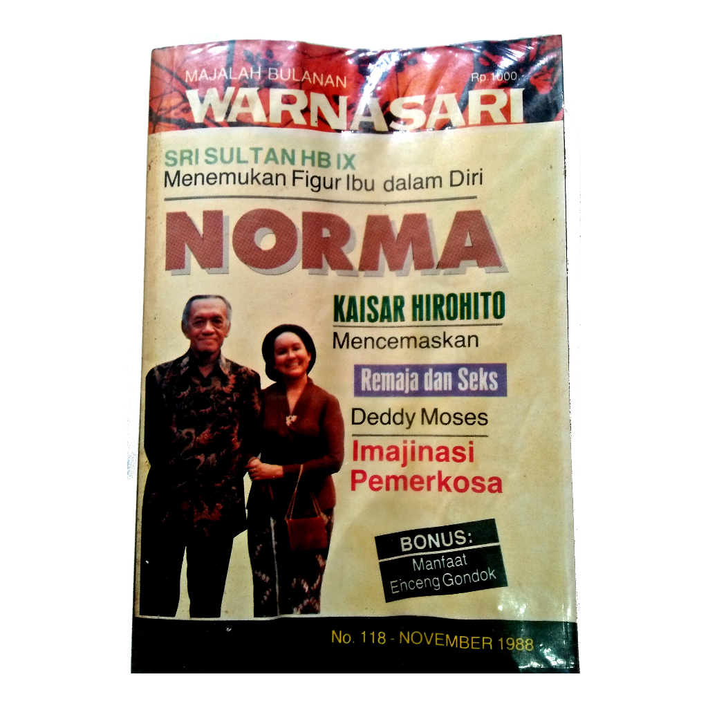 Majalah Warnasari edisi NOV 1988
