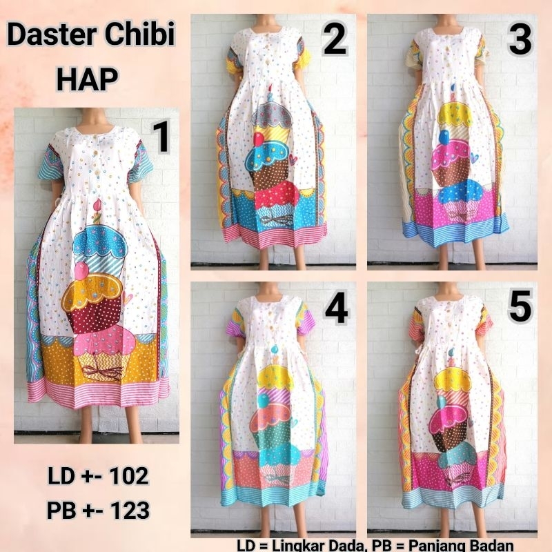 DASTER CHIBI LENGAN HAP ADEM RAYON BUSUI FRIENDLY SG6 + Bolu