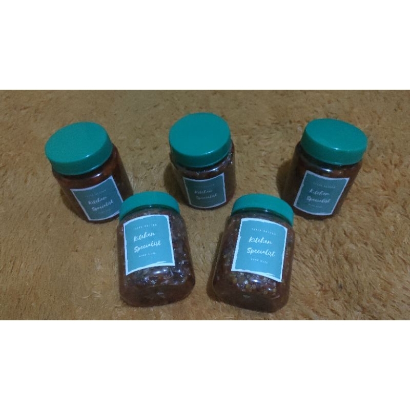

Sambal ikan asin 200gr.