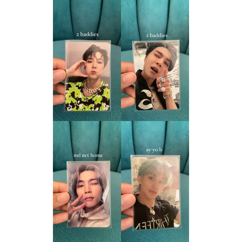 photocard OFFICIAL nct 127 doyoung mark johny ( 2 baddies Ay-Yo md nct home ) DOY BOOKED