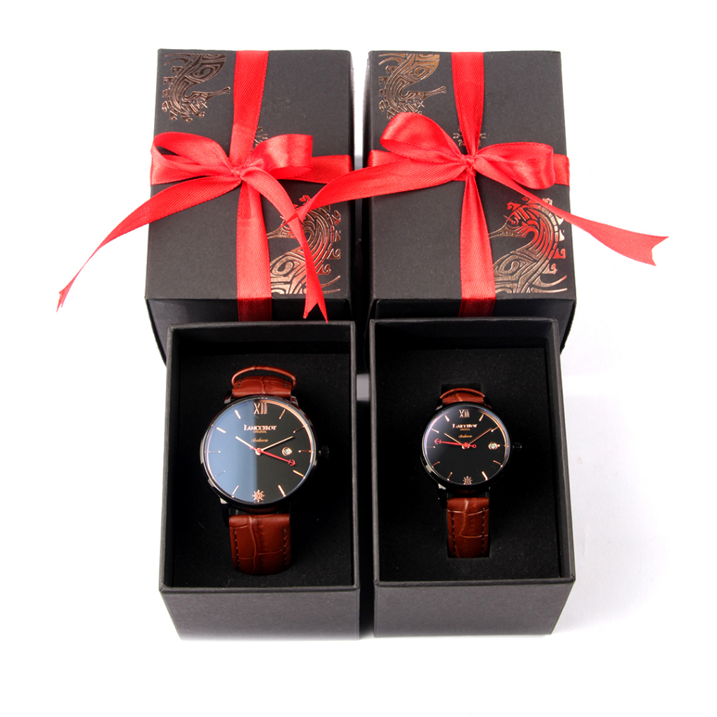 Jam Tangan Lanccelot Couple Seahorse King &amp; Queen of Castor Pria dan Wanita