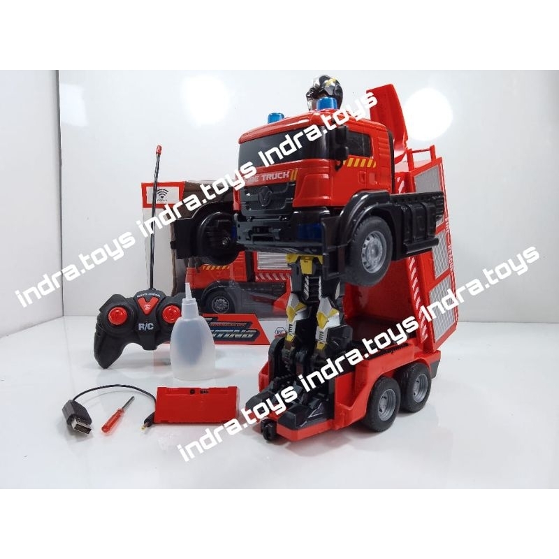 Mobil Remote Control Pemadam jadi Robot Semprot Air RDR1219