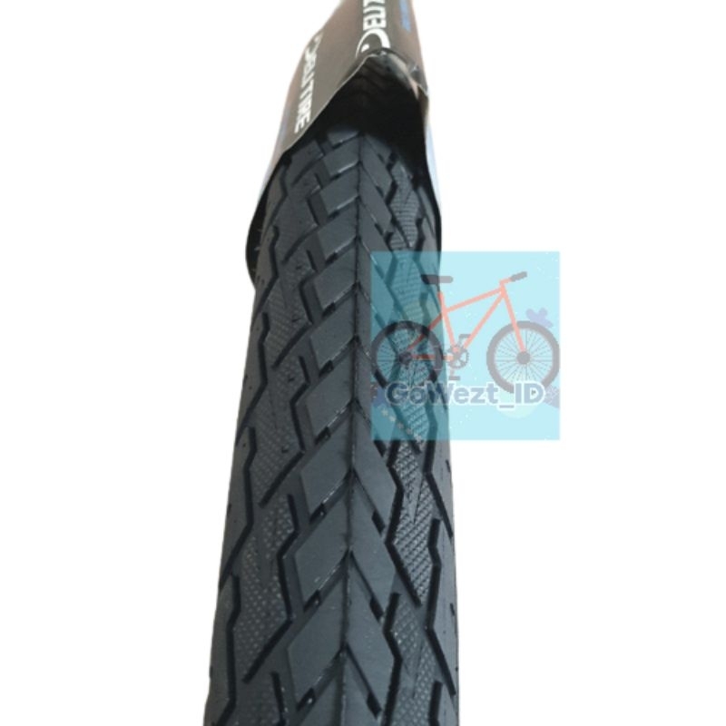 Ban Luar Sepeda Ukuran 27.5 x 1.75 Swallow Deli Tire Hitam SA-225 MTB Gunung | High Quality