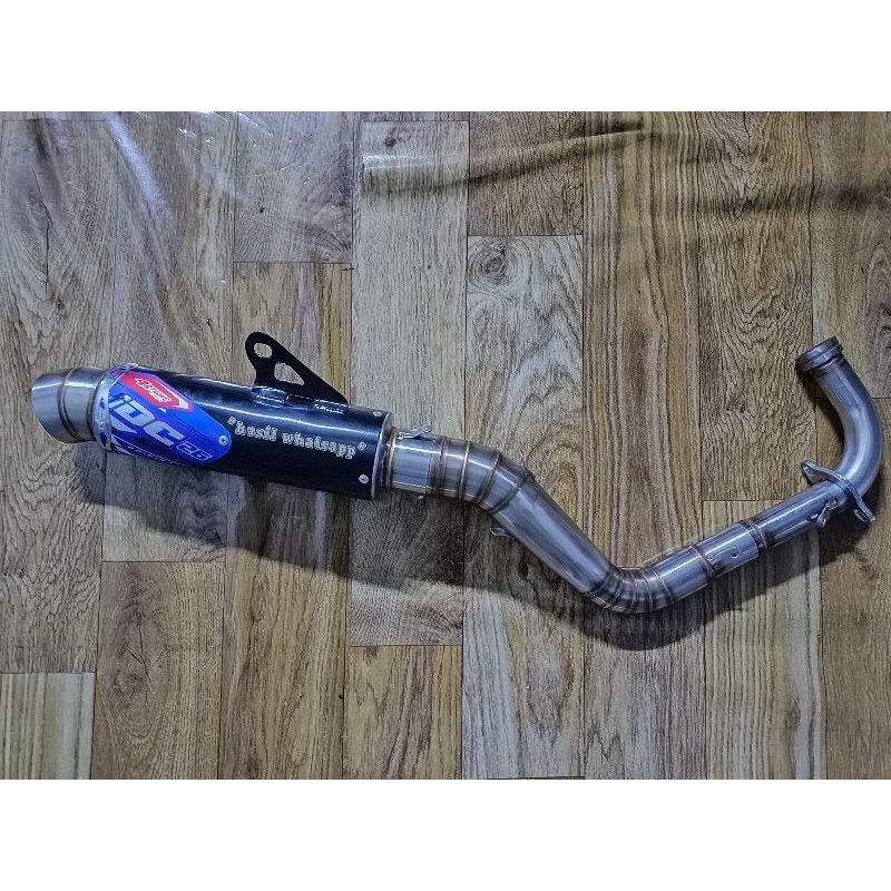 Knalpot IDC 26 original matic Mio sporty M3 Scoopy aerox Vespa matic nmax 150cc 200cc inlet 38 45 50