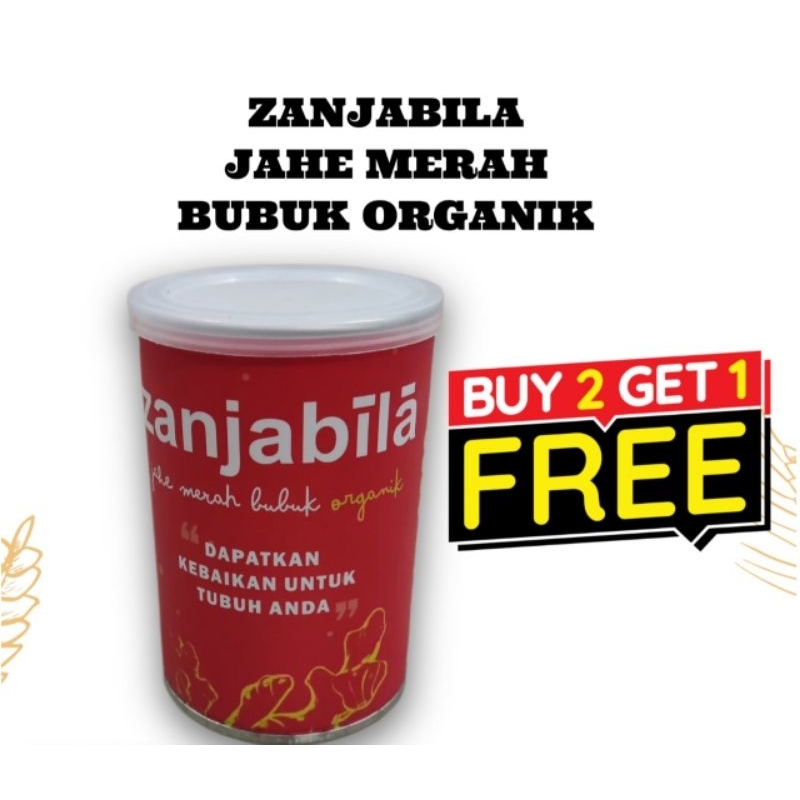 JAHE MERAH BUBUK ORGANIK ZANJABILA