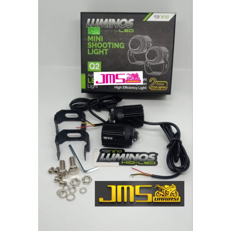 lampu tembak D2 laser mini driving bull aes universal nmax aerox pcx beat Vario Mio cb Vixion R15 ninja