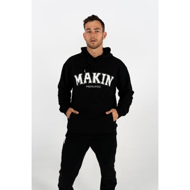 Jaket sweater Hoodie Makin Memories Asli Original variasi hitam