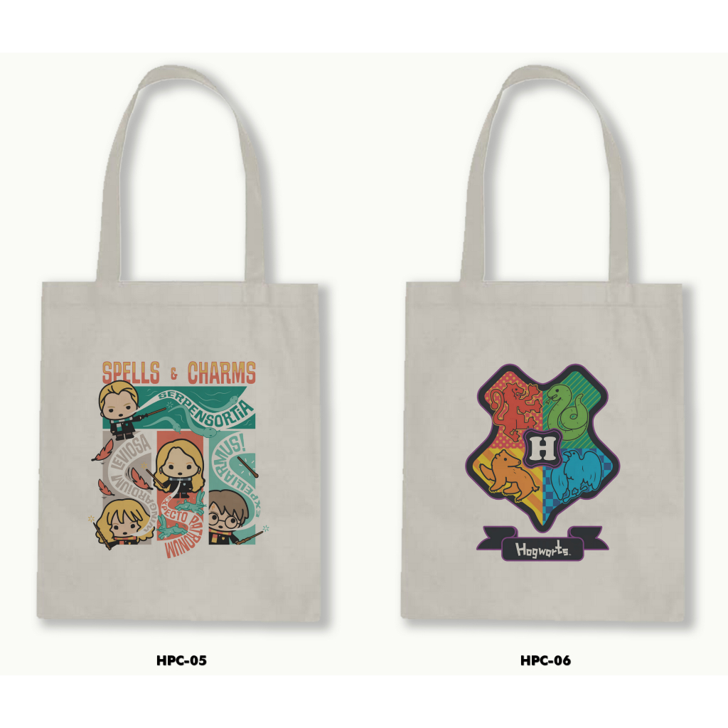 TOTE BAG BLACU - HARRY POTTER series.09