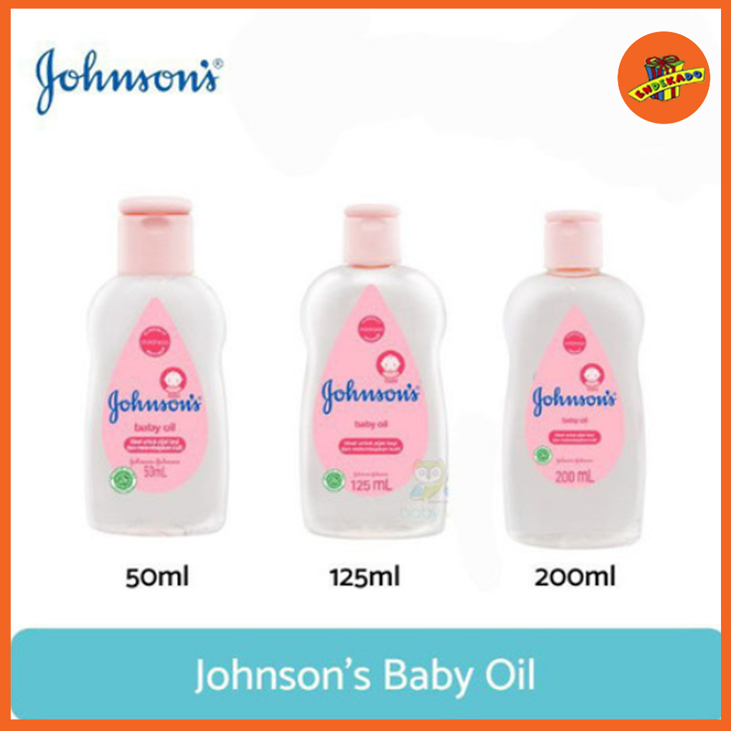 Johnson's Baby Oil 50ml, 125ml, 200ml