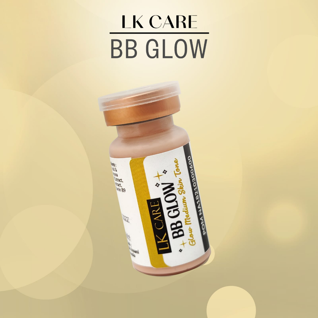 serum bb glow BPOM medium skin tone sulam bedak glowing merk LKCARE