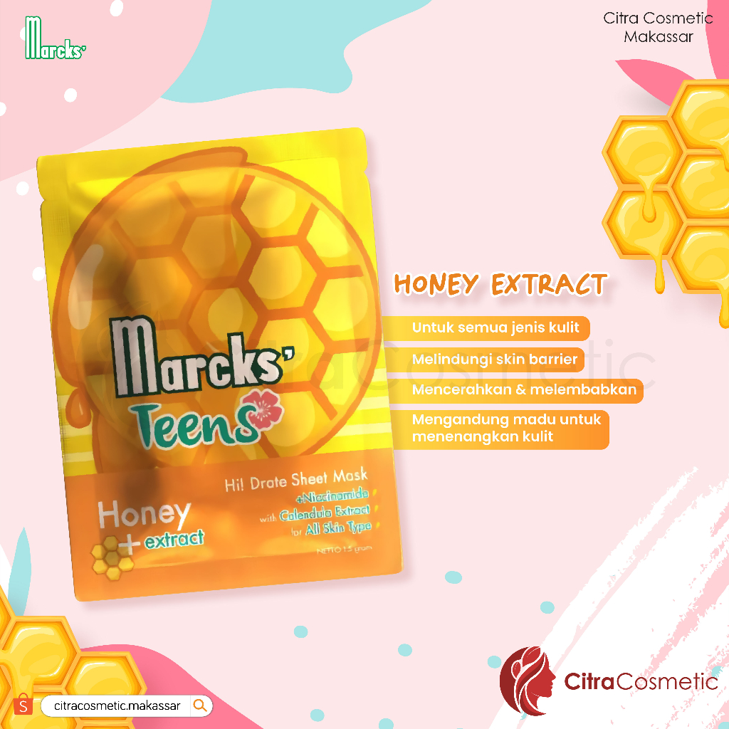 Marcks Teens Sheet Mask Series | Acne | Brightening | Hydrating