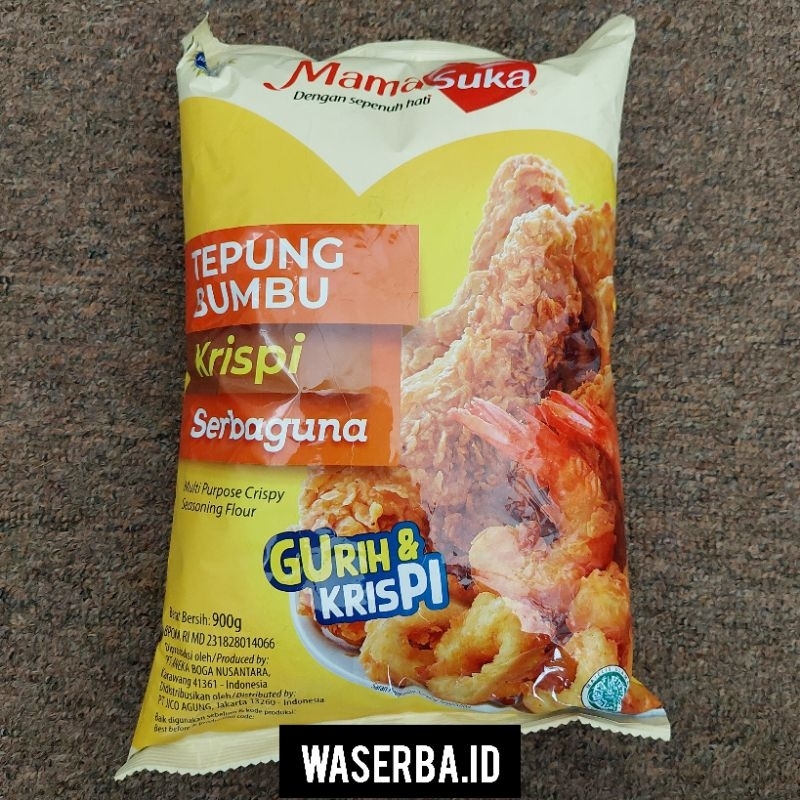 

MamaSuka Tepung Bumbu Krispi Serbaguna 900gr