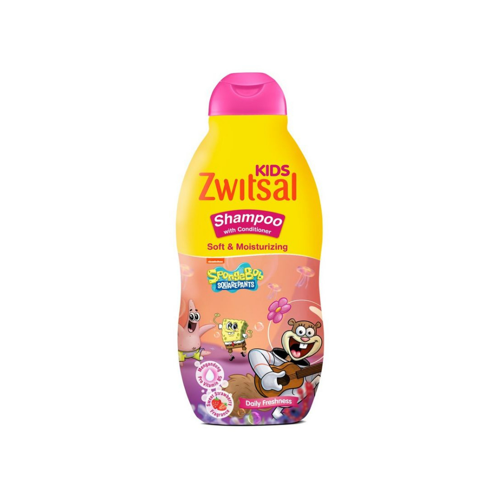 Zwitsal Kids Shampoo With Conditioner | Soft Moisturizing | 180ml