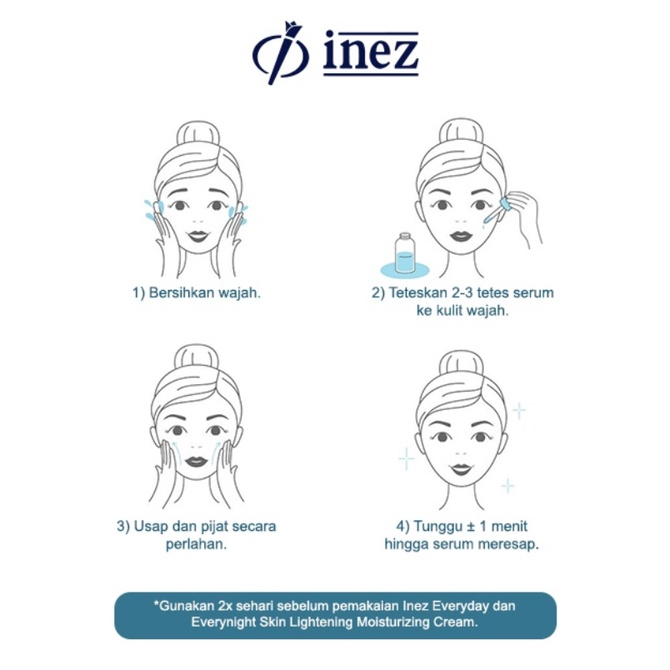 MFI - INEZ DAILY COMPLEXION BRIGHTENING SERUM | READY STOCK