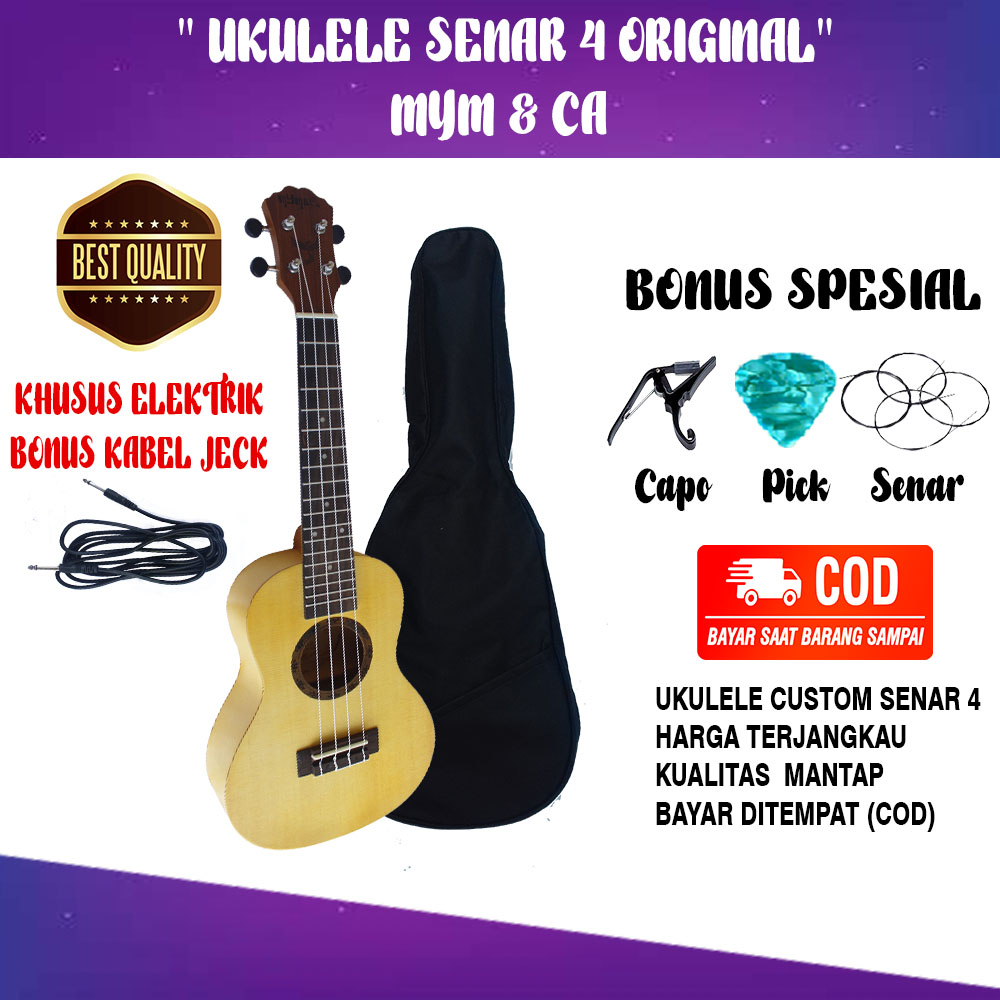 Ukulele MYM&amp;CA Akustik Elektrim PS 900