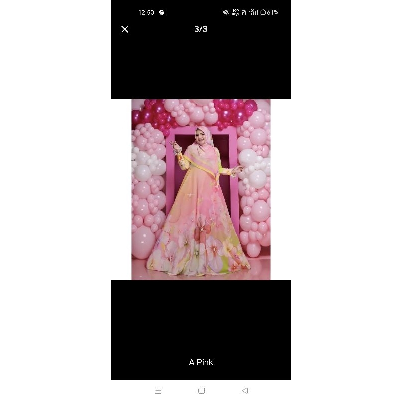 gamis Irna syar'i set