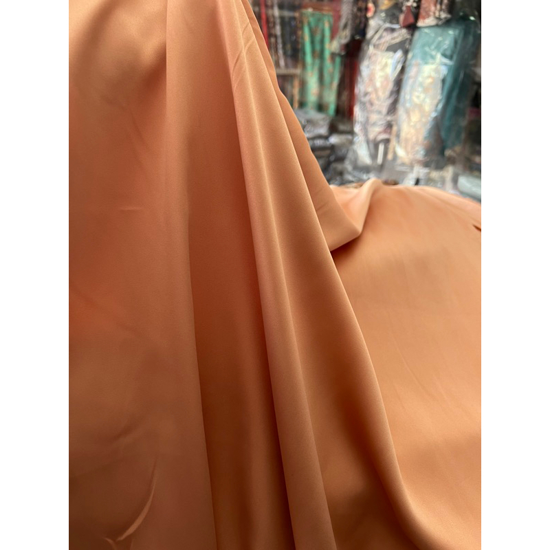 kain polos velvet warna salem