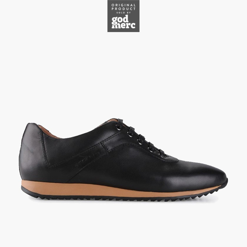 ORIGINAL Andrew Barnes Sepatu Casual Men Black