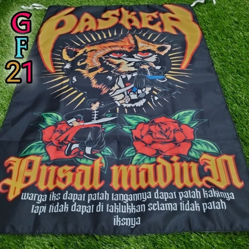 Bendera full printing PASKER PUSAT MADIUN