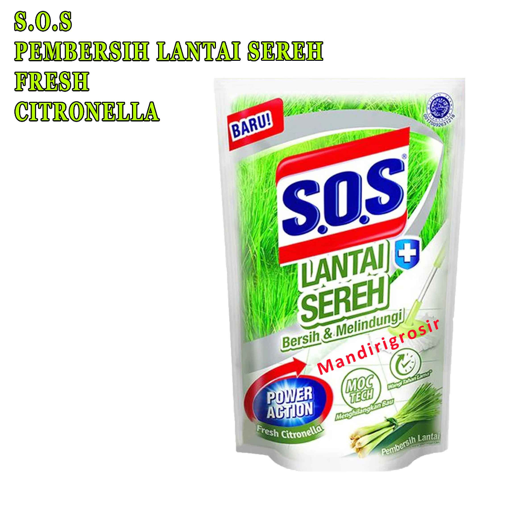 SOS PEMBERSIH LANTAI SEREH 700 ML