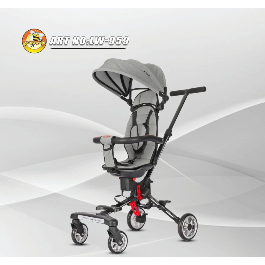 PACIFIC Magic Stroller LW 959 Kereta Dorong Bayi Hadap Depan Belakang