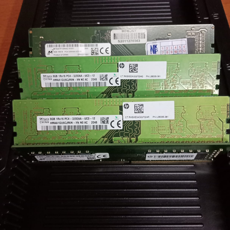 Memory Ram PC DDR4 8Gb 25600/3200Mhz Original copotan for PC Komputer 3200mhz