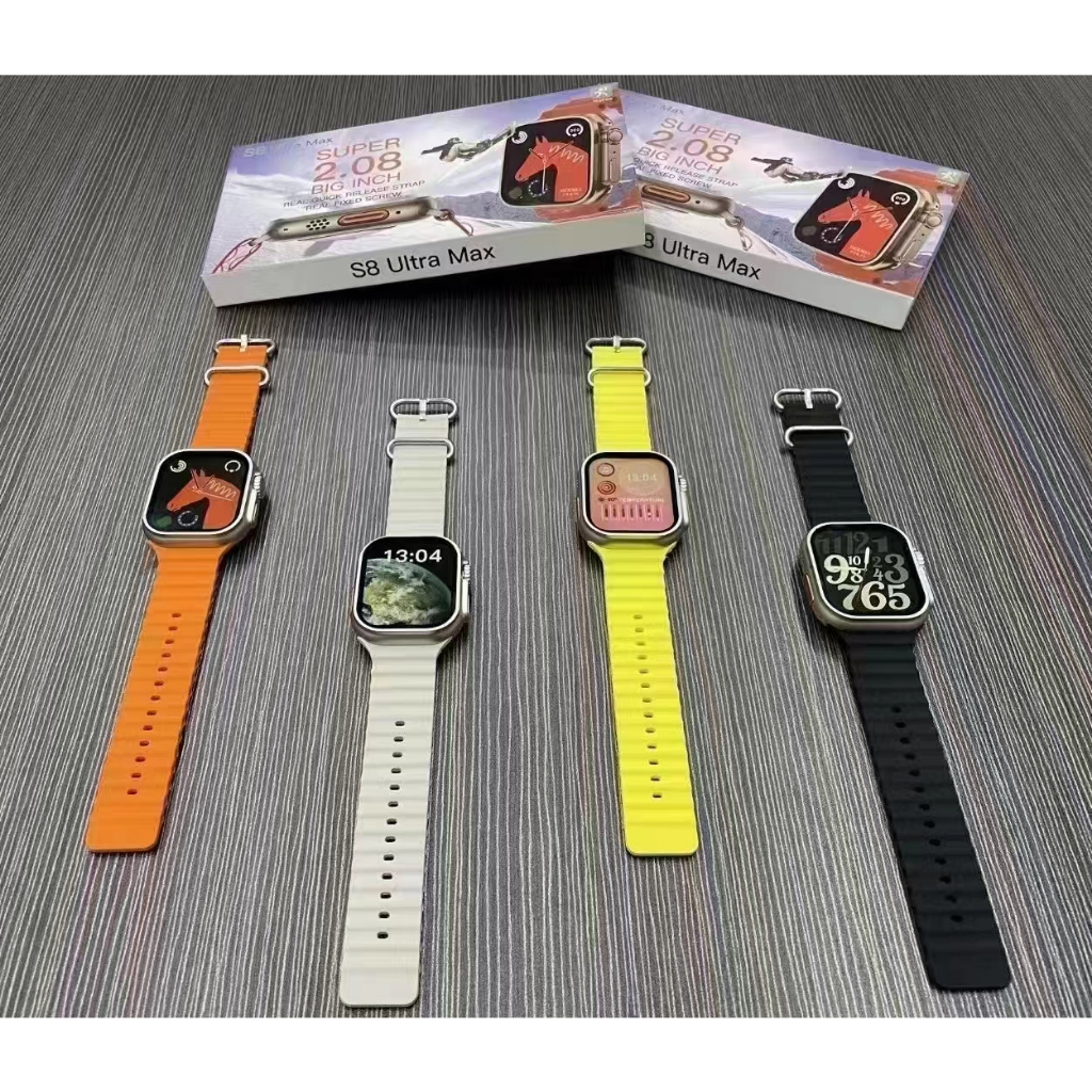 Smartwatch Z69 Ultra Serise 8 S8 Ultra Max 49MM 1:1 2.01” inch Screen HD Sports Watch 8 Ultra Smart Watch Bluetooth Call ( UPGRADE)