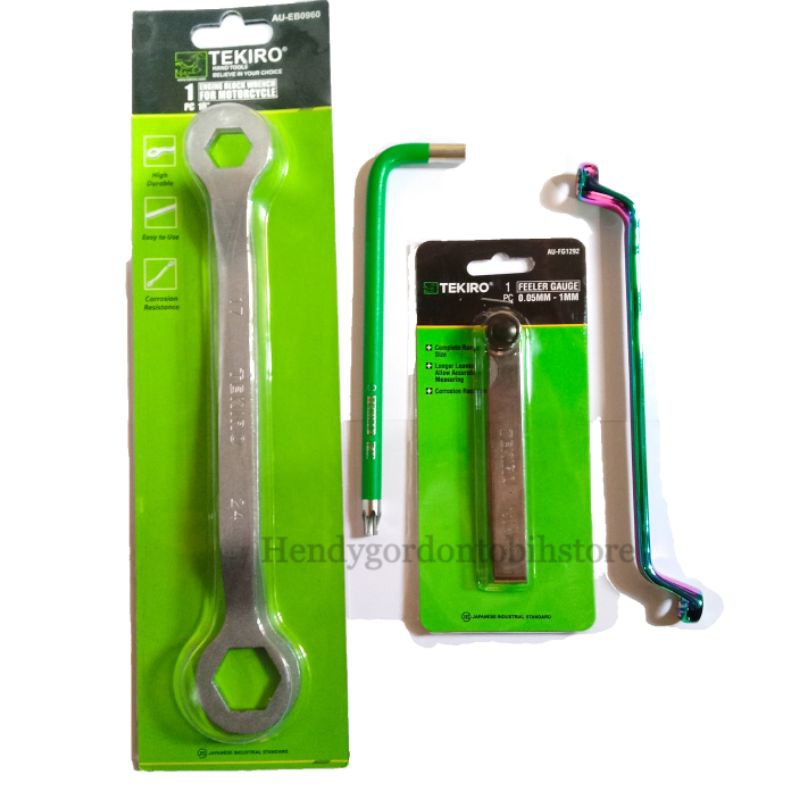 Kunci Stel Klep TEKIRO 4 pcs - Kunci Stelan Klep TEKIRO 4 Pcs - Fuller TEKIRO