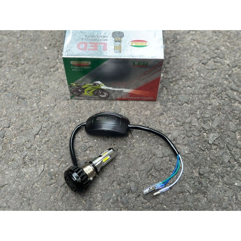 COD Lampu led HID 6sisi led BSM power 35watt Ac/Dc 10v/30v HID 6 mata dan 3 mata ac-dc Cahaya Putih kipas anti panas original BSM