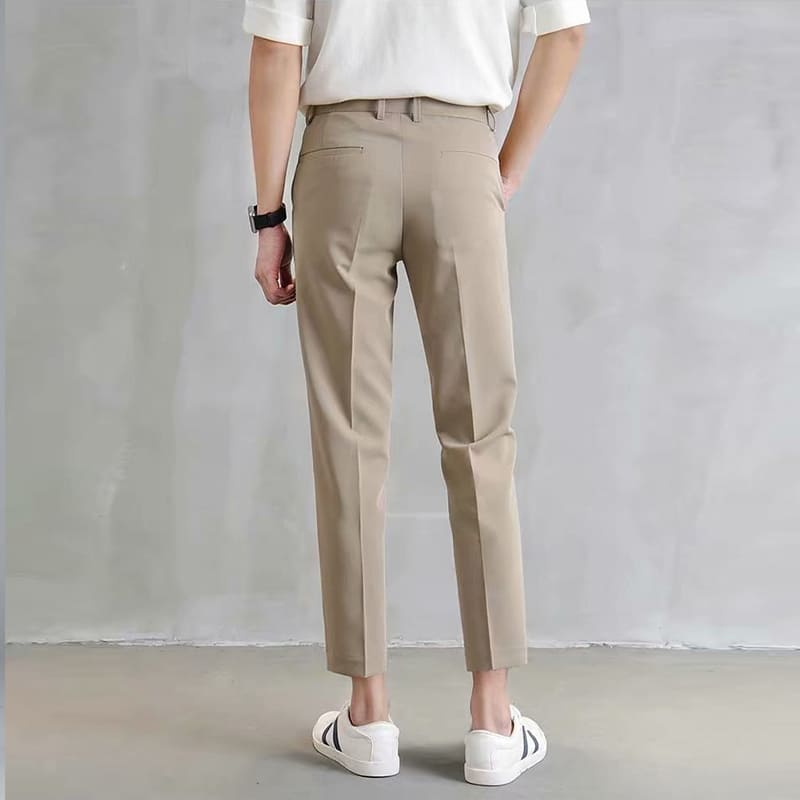 N82 - Ankle Pants Pria Celana Angkle Pants Panjang Clana Formal Kerja Kantor Premium Cream