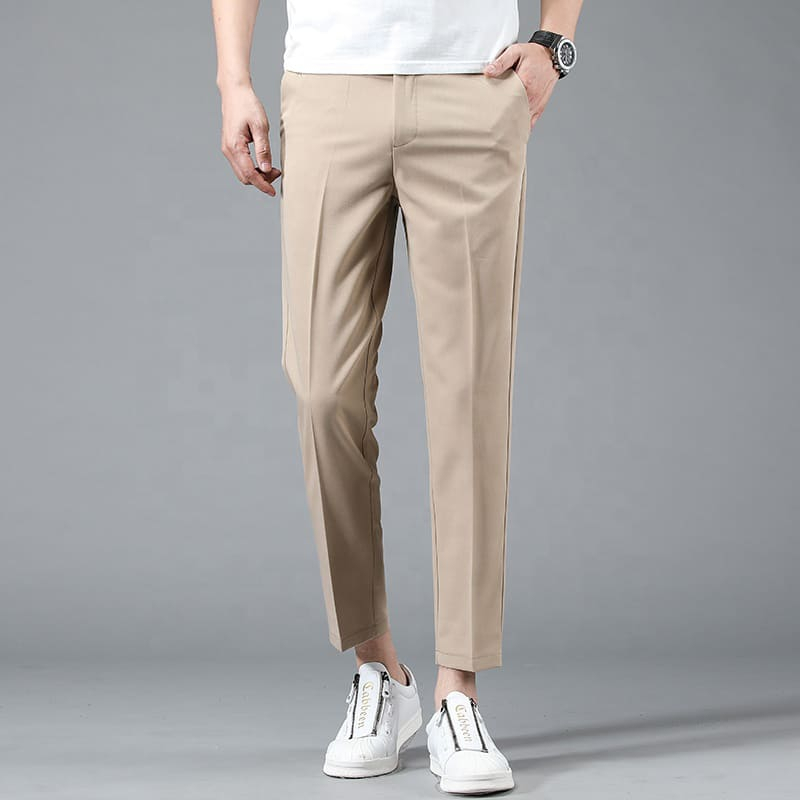 N82 - Ankle Pants Pria Celana Angkle Pants Panjang Clana Formal Kerja Kantor Premium Cream