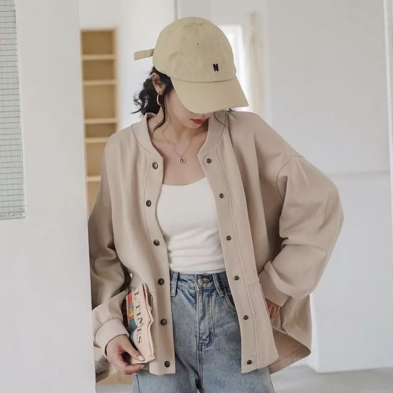 CARDIGAN OVERSIZE + EXCLUSIVE 2 POCKET | AUTER BUTTON