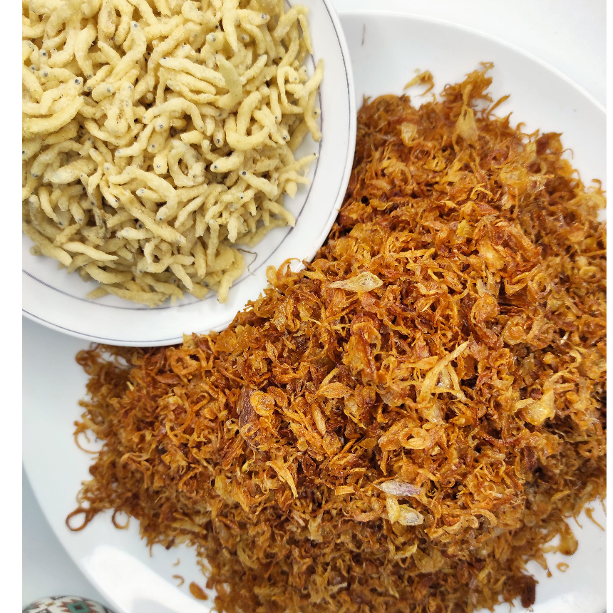 

PROMO BAWANG GORENG MIX TERI GORENG KRIUK / KEMASAN SACHET 15 GR