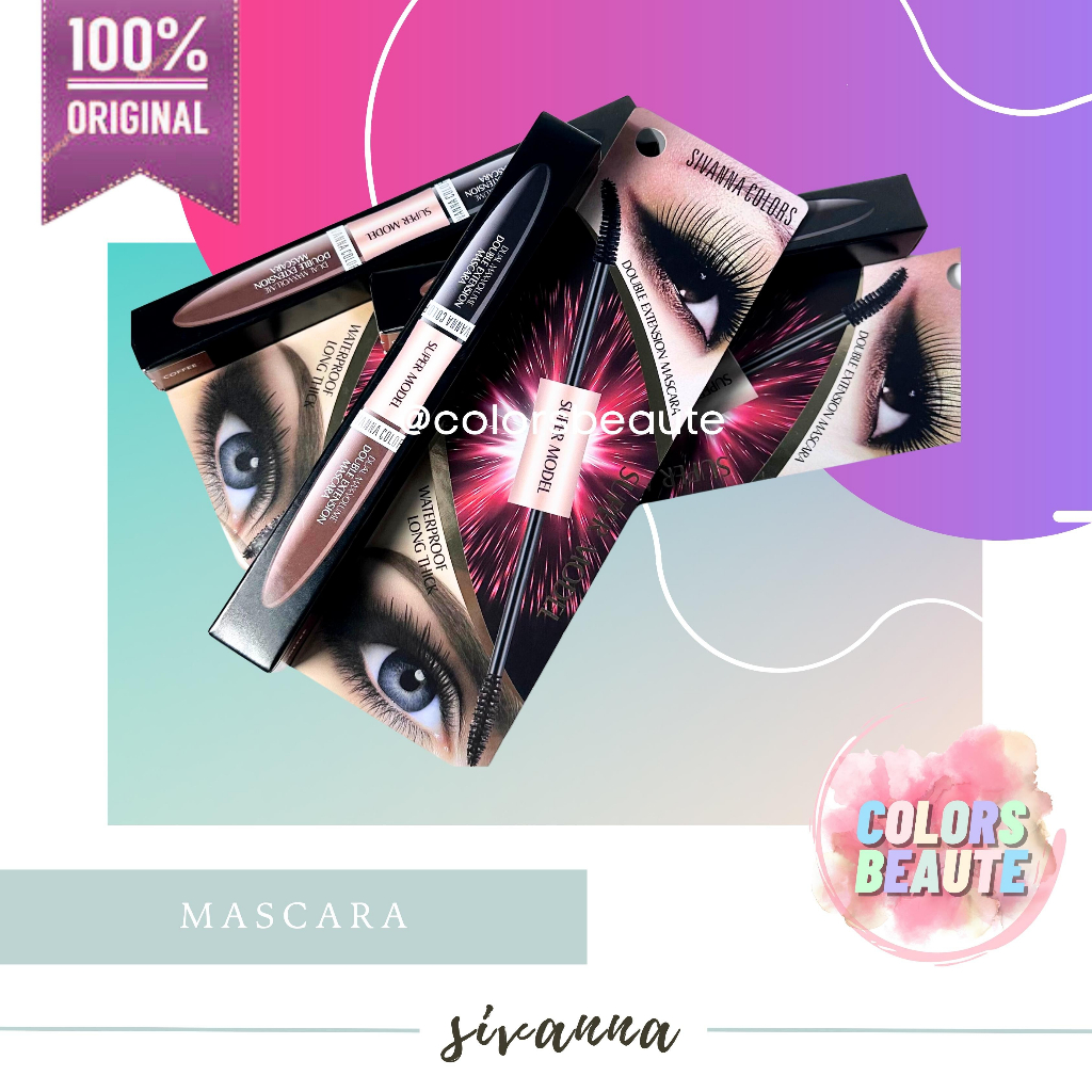 Sivanna Colors Mascara Super Model Double Extension