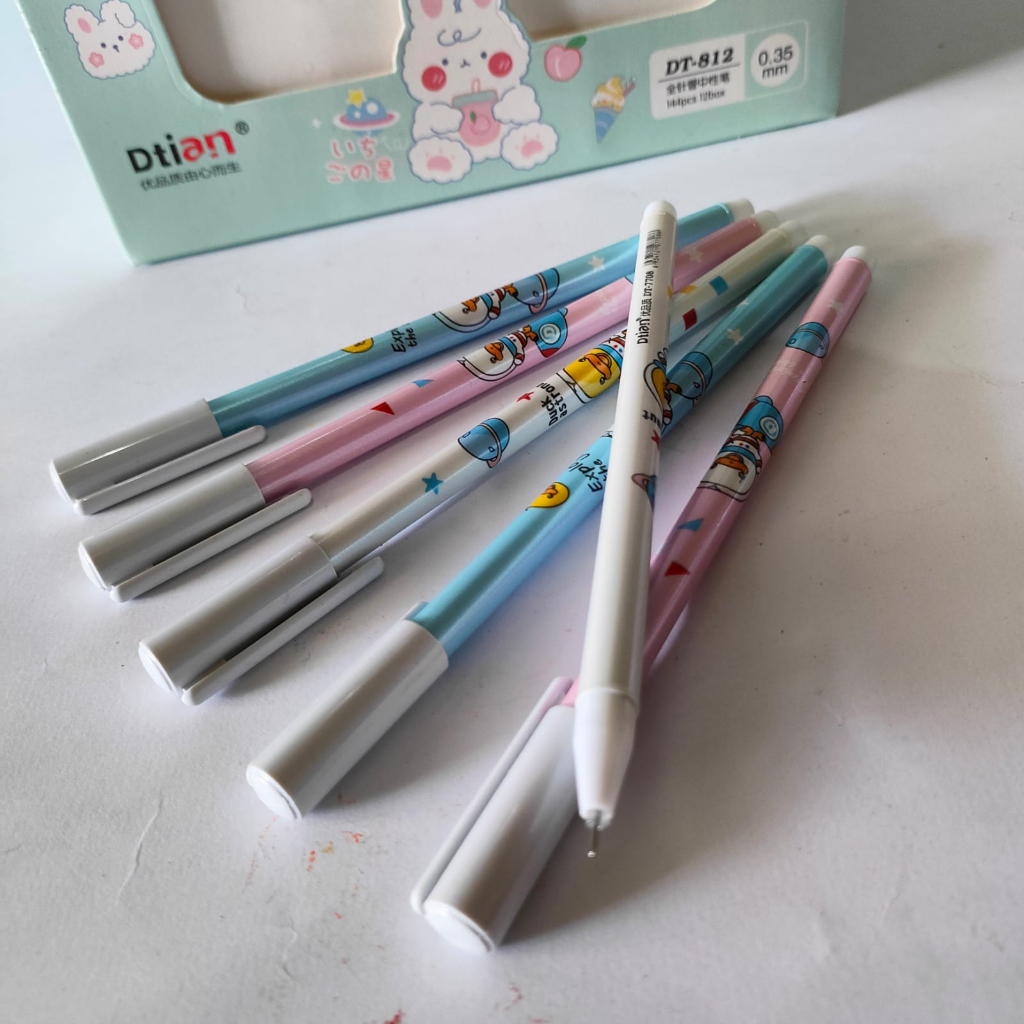 

Dtian Pen Gel Karakter 0.38mm