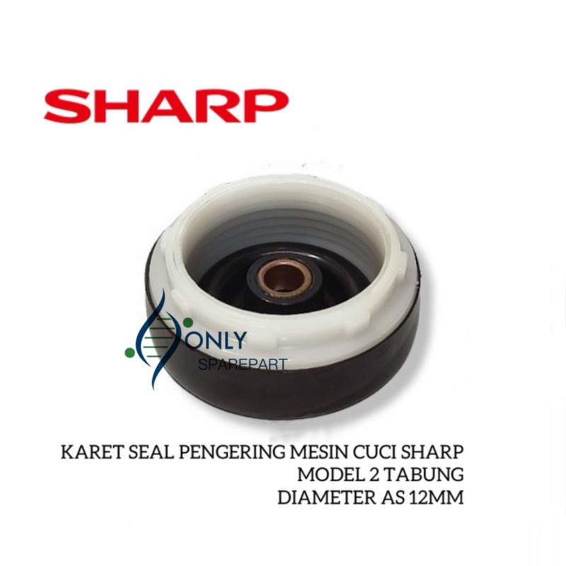 Karet seal pengering mesin cuci sharp 2 Tabung / Seal pengering As 12mm